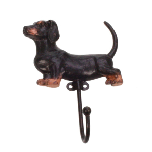 Haakje Teckel 9,5x4x13cm