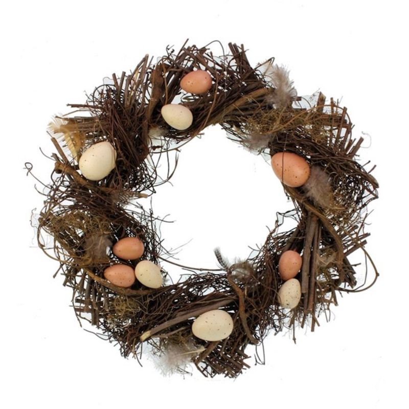 Krans takjes Veren eieren Ø45x9cm