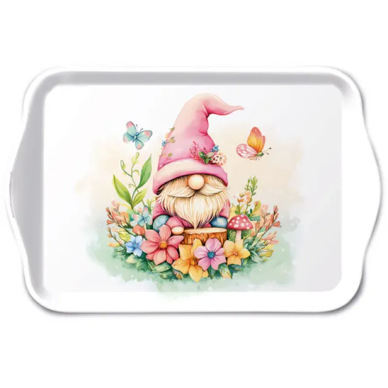 Dienblaadje "Charming gnome"