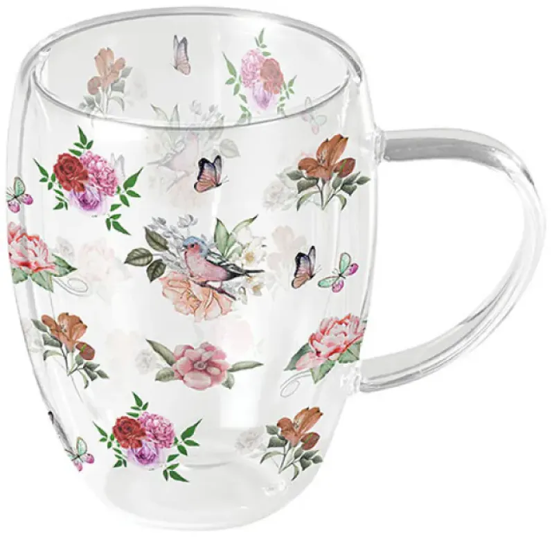 Theeglas "Charlotte white" 350ml