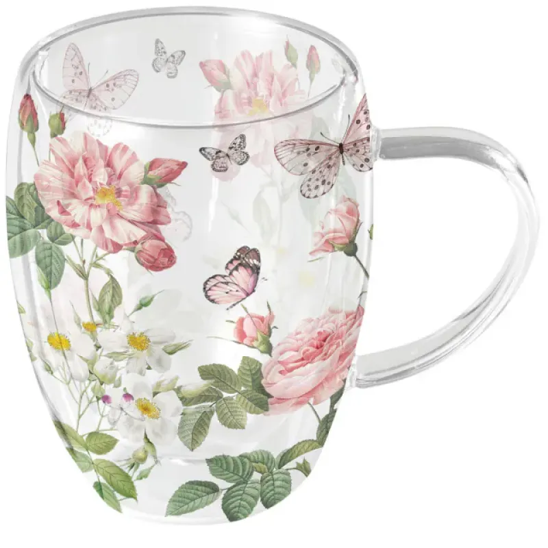 Theeglas "Amelia white" 350ml