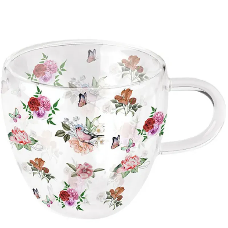 Theeglas "Charlotte white" 200ml