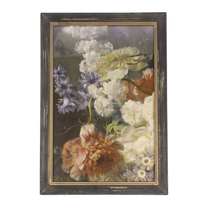 Lijstje hout Stilleven, 33x23cm