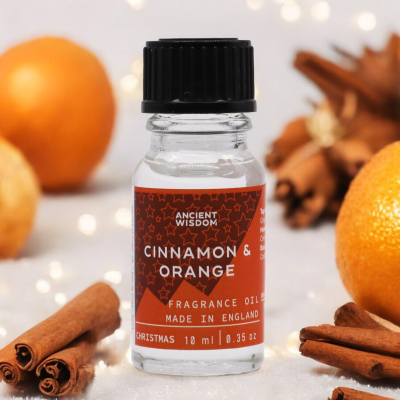 Huis Parfum/Geur Olie - 10ml - Cinnamon & Orange