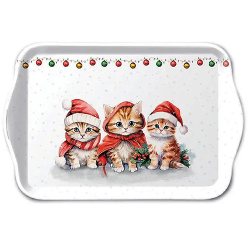 Dienblaadje "Funny cute kittens"