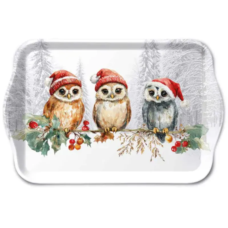 Dienblaadje "Wise owls"