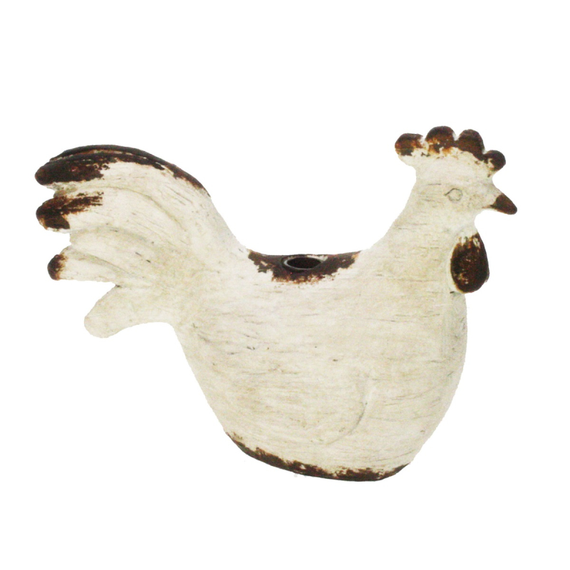 Kandelaar Kip, 17x6x12 cm