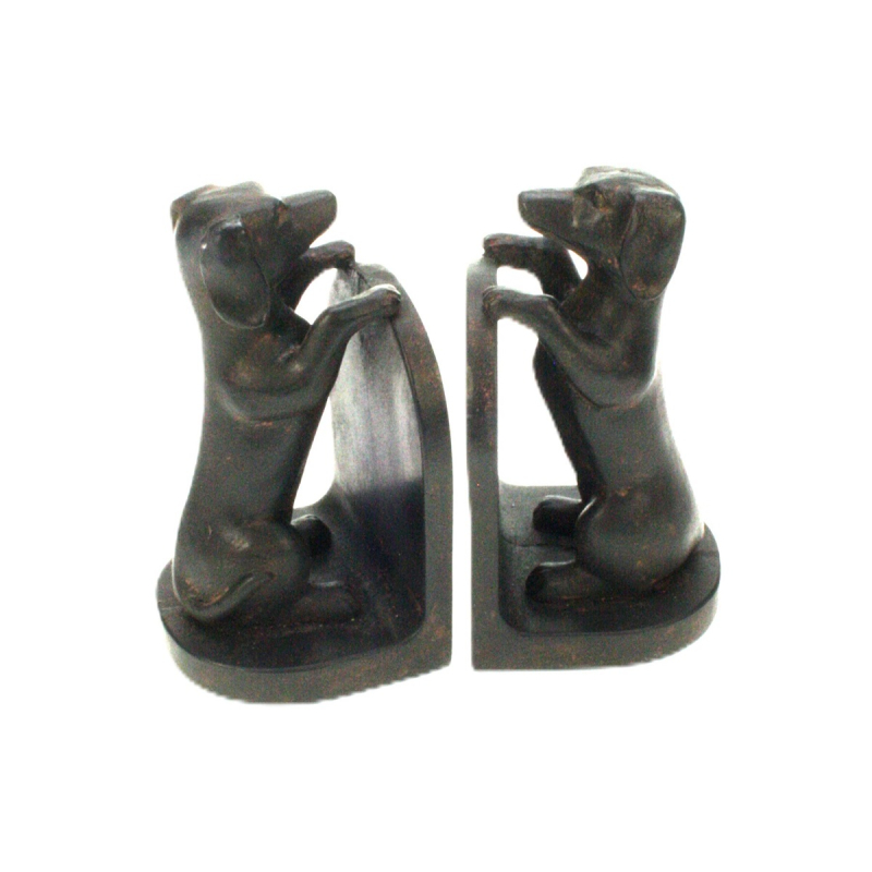 Boekensteun set Teckel 15x7,5x14cm