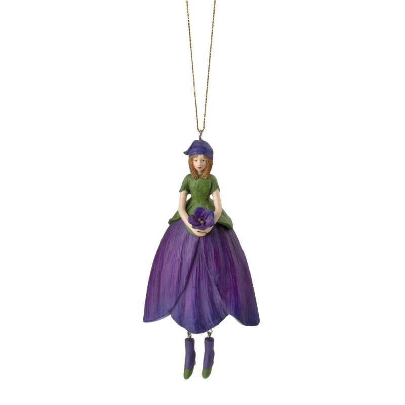 Bloemenmeisje hangend "Viooltje"