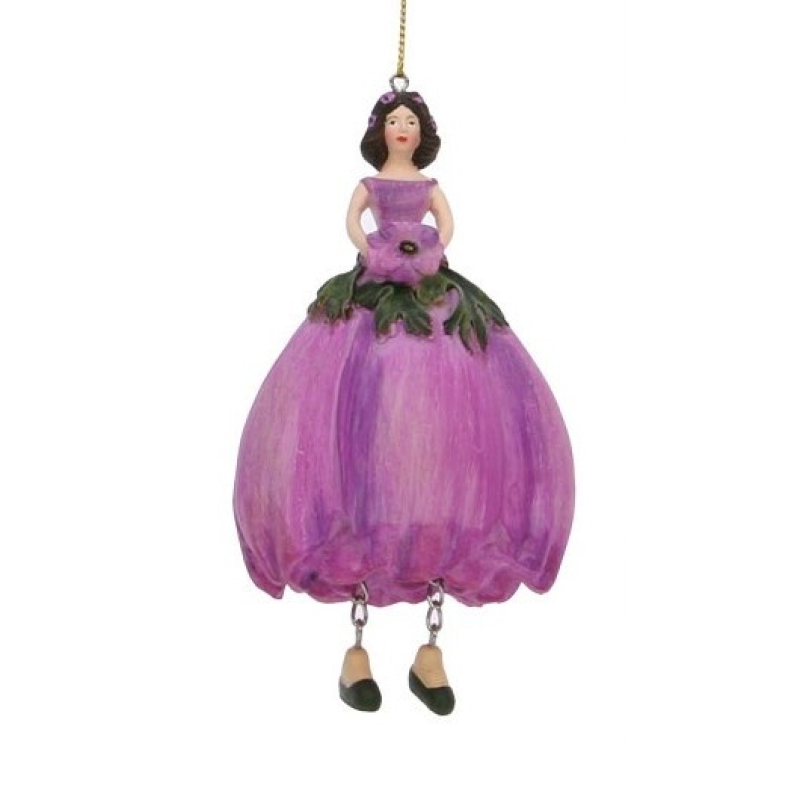 Bloemenmeisje hangend "Anemonen"