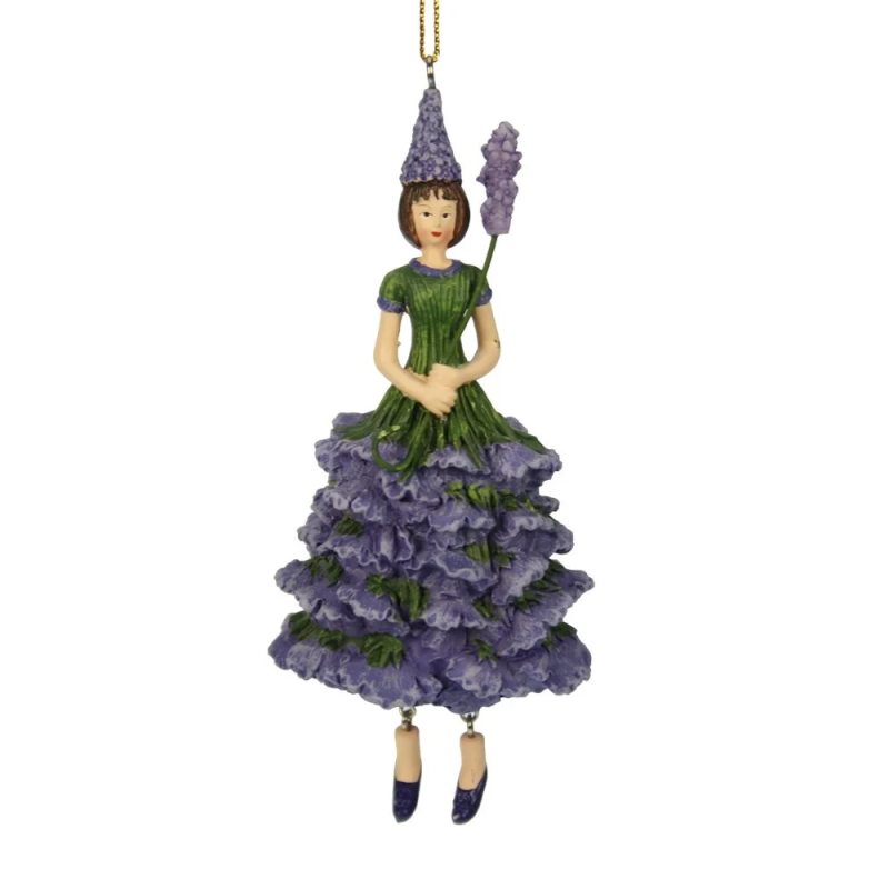 Bloemenmeisje hangend "Lavendel"
