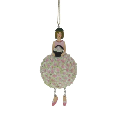 Bloemenmeisje hangend "Hortensia"