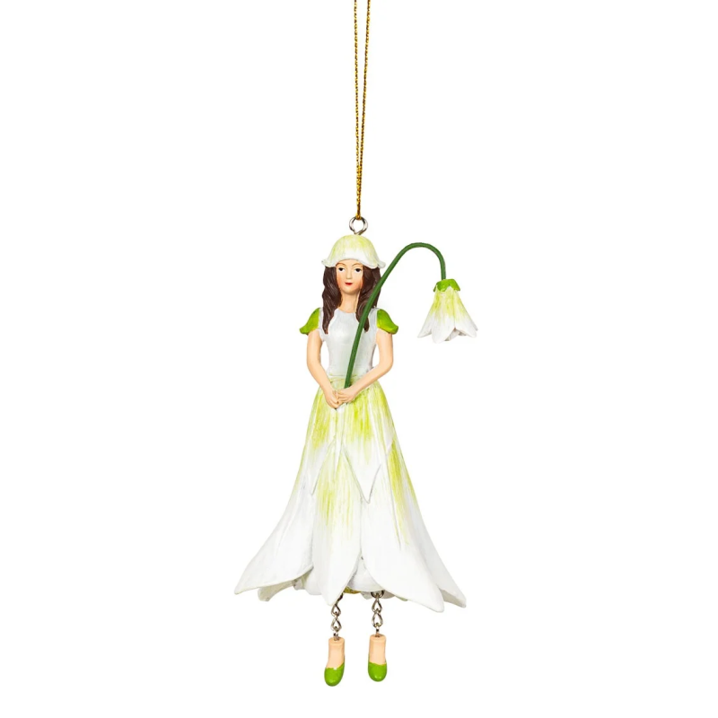 Bloemenmeisje hangend "Akelei"