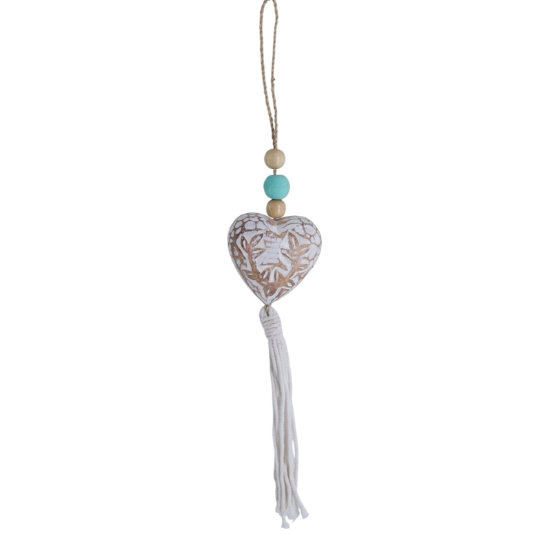 Hanger Ellu hart met kralen ca 40 cm