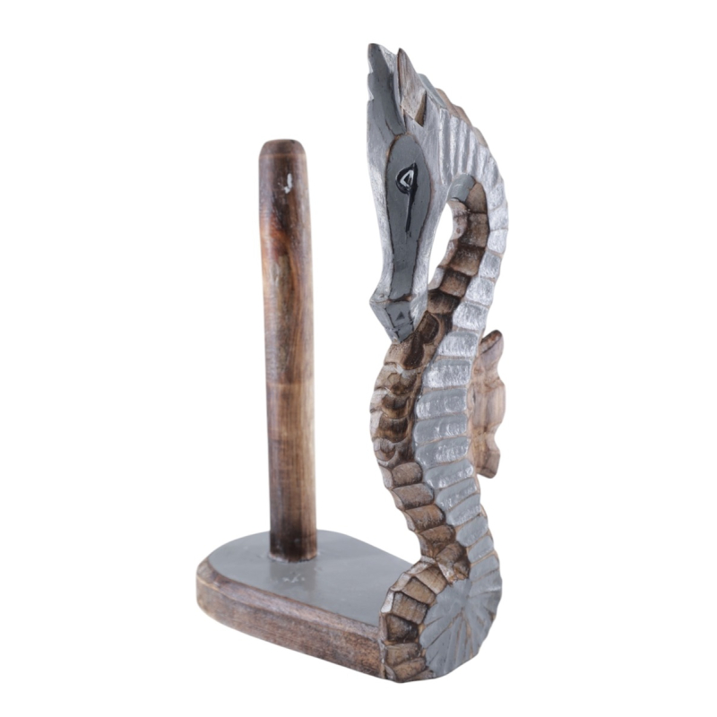 Keukenrolhouder Ava zeepaard donkerblauw