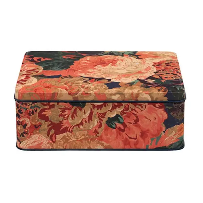 Blik Sanderson "Rose & Peony" Rechthoek