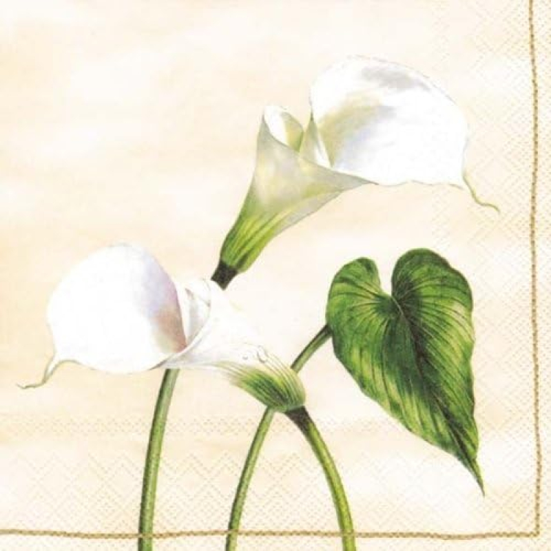 Servetten "Aum Lily" 33x33 cm