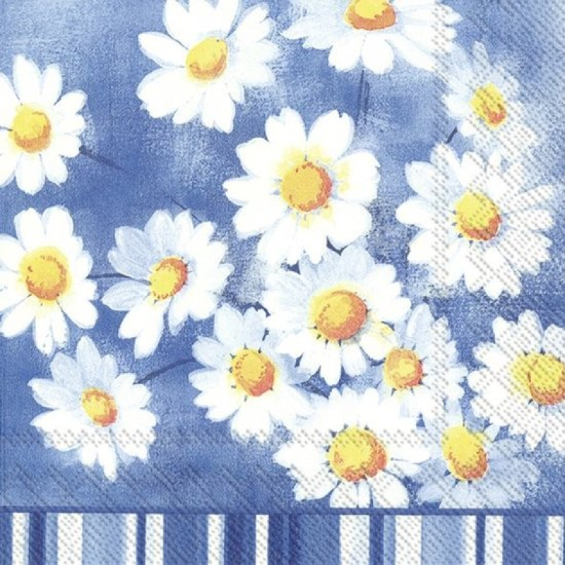 Servetten "AGNETHA blauw" 33x33 cm