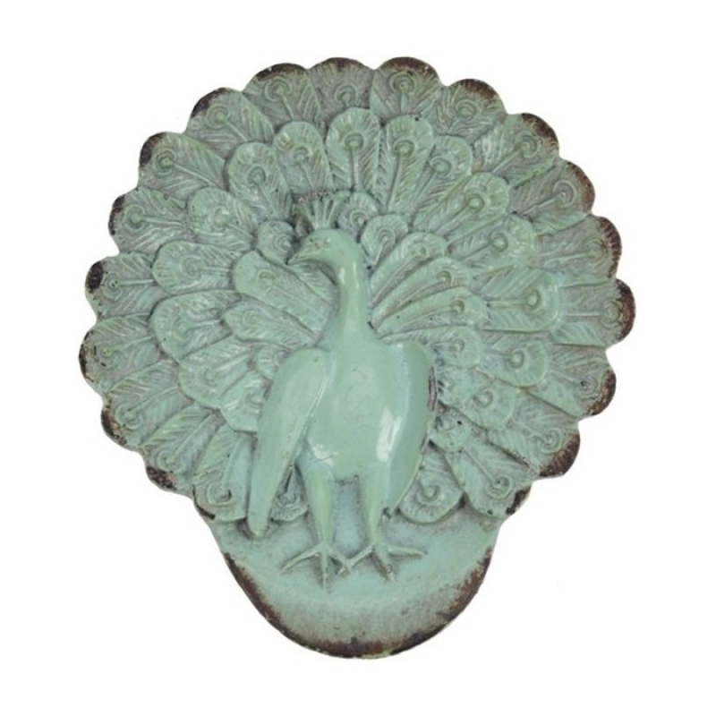 Pauw sierschaaltje 10x1,3x11,5cm