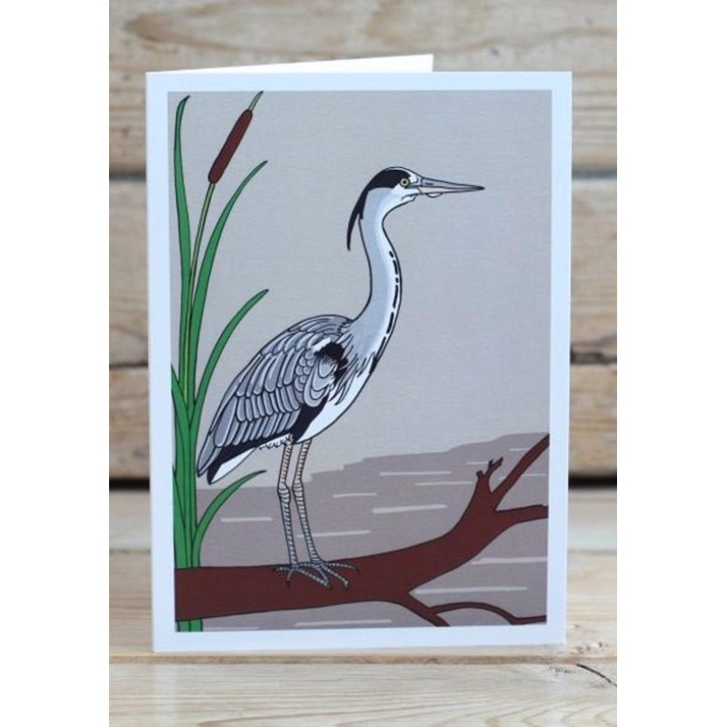 Kaart Reiger 12,5x17,5cm