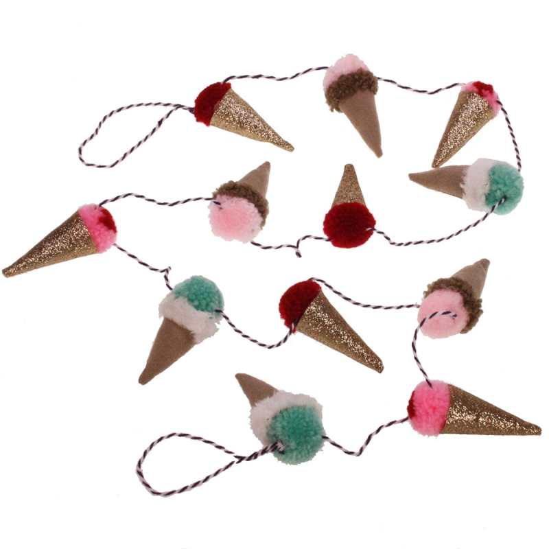 Slinger Ijsje vilt 9x4x150cm