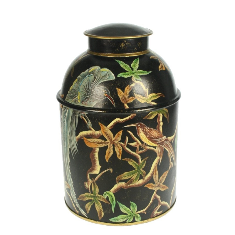 Theebus Black bird, Ø18xH28cm