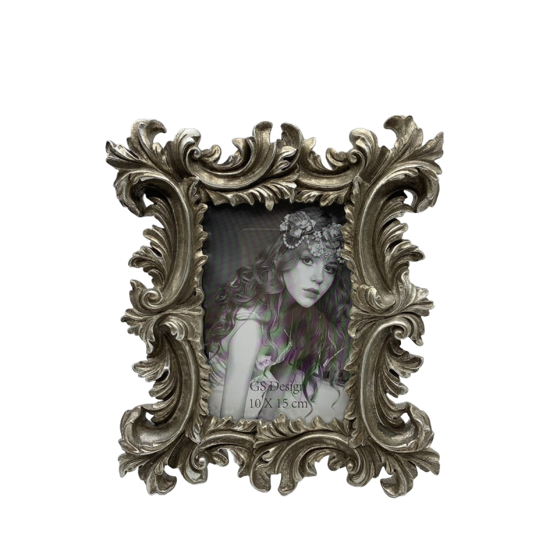 Foto lijstje 10x15 cm Zilverkleurig