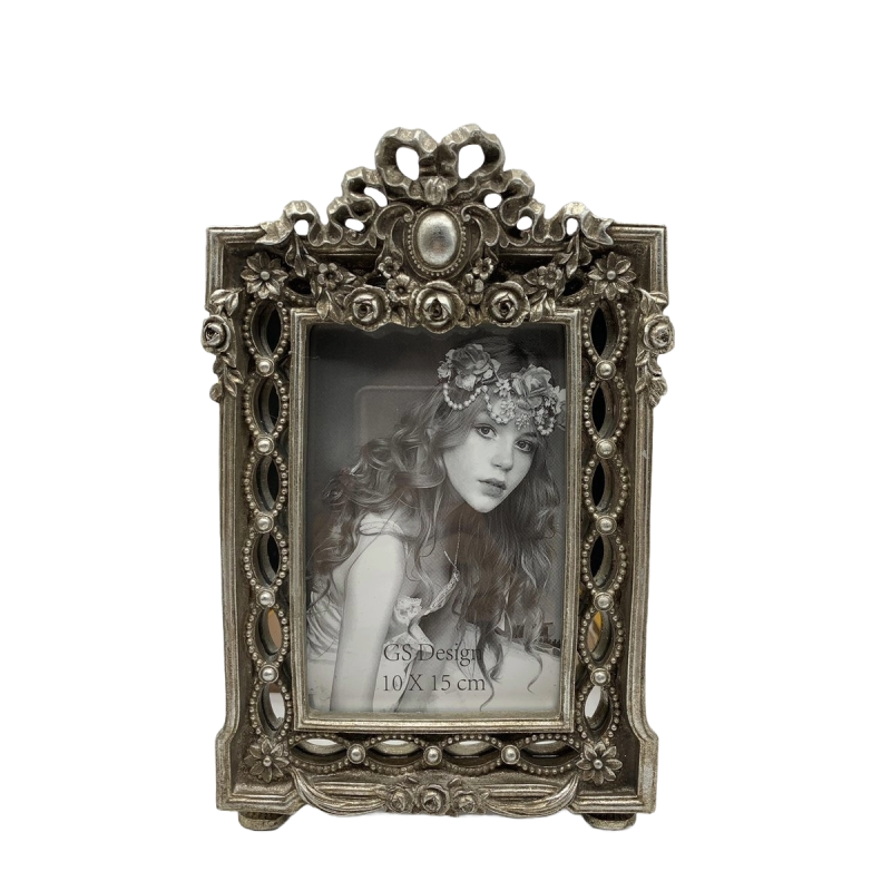 Foto lijstje 10x15 cm Zilverkleurig