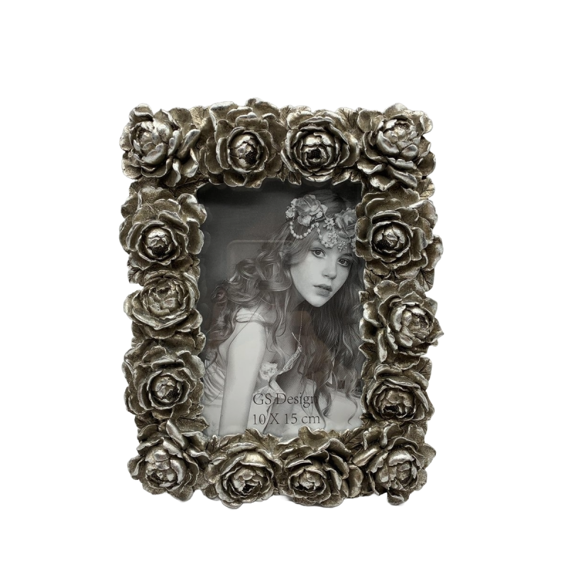 Foto lijstje 10x15 cm Zilverkleurig