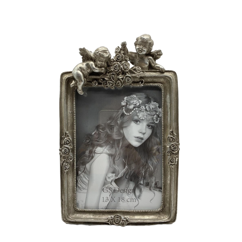 Foto lijstje 13x18 cm Zilverkleurig