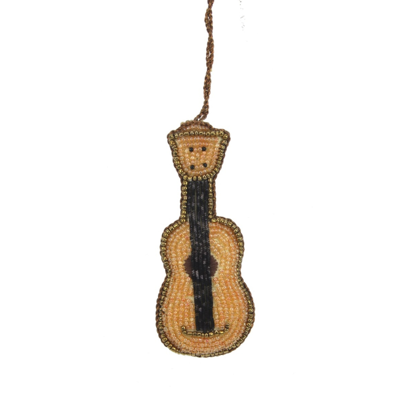 Gitaar Ornament 10,2x4,1cm