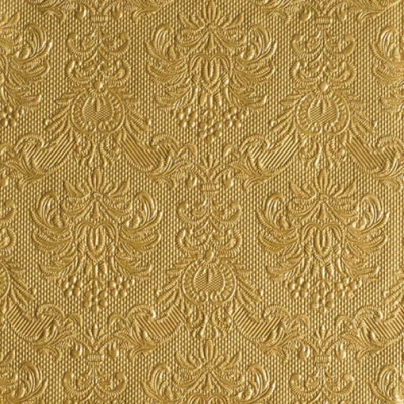 Servetten "Elegance gold" 33x33 cm