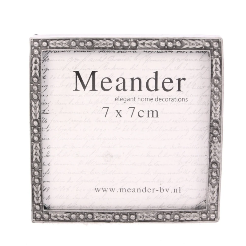 Fotolijstje VK metaal (7x7) 8x8cm