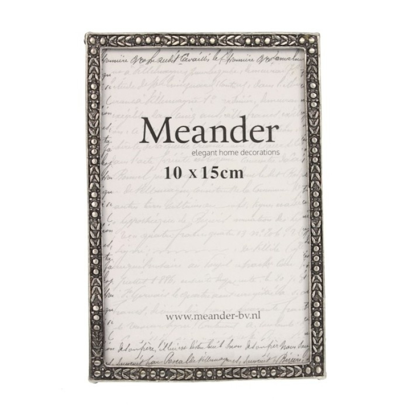 Fotolijstje metaal RH (10x15) 10,5x16,5cm