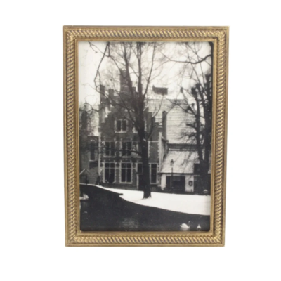 Fotolijstje ant. goudkleur (9x12,7cm) 10x13,8cm