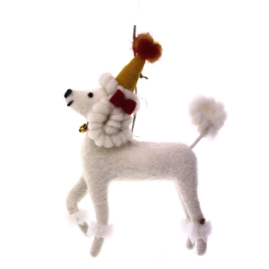 Circus Poedel hangend 14x5x18cm