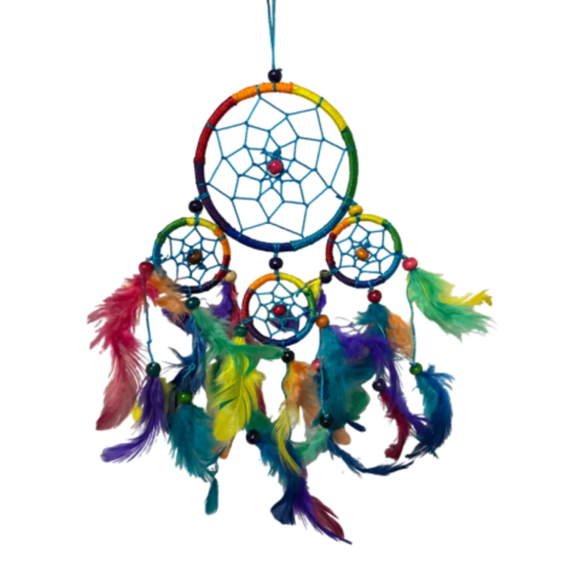 Dromenvanger rainbow 9 cm 4 ringen