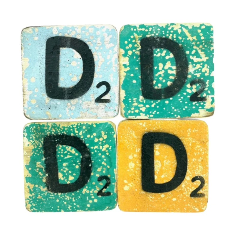 Letter D 20x20 cm