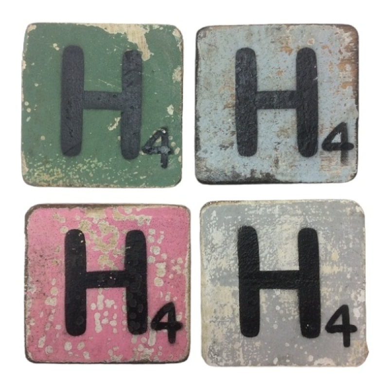 Letter H 20x20 cm