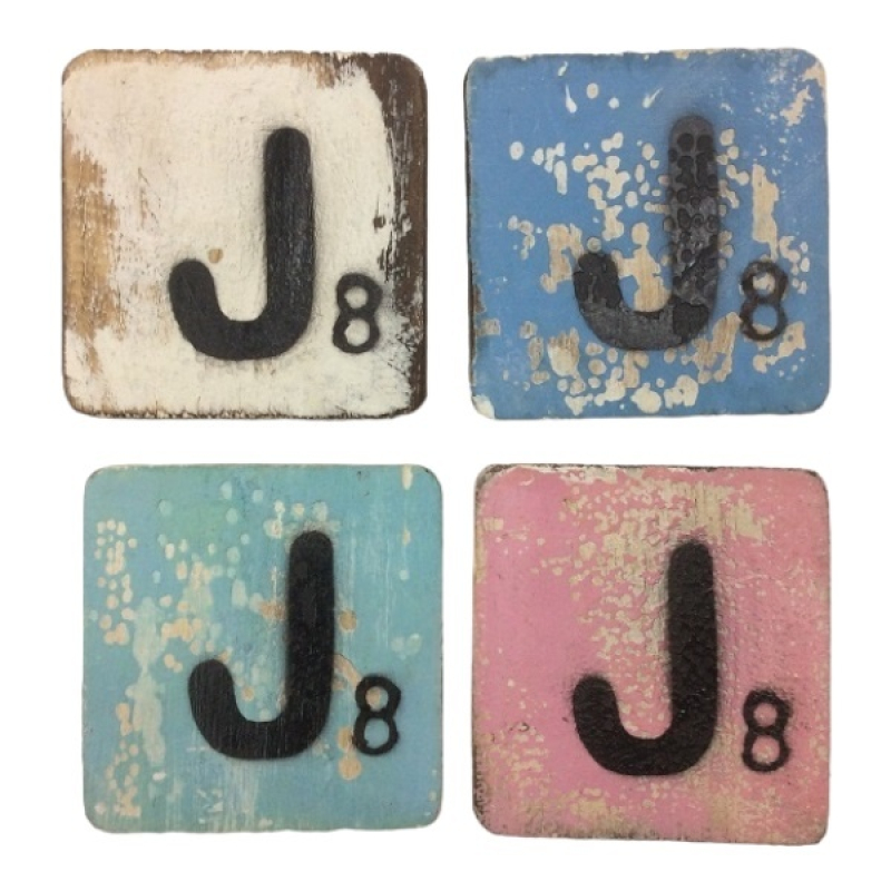 Letter J 20x20 cm