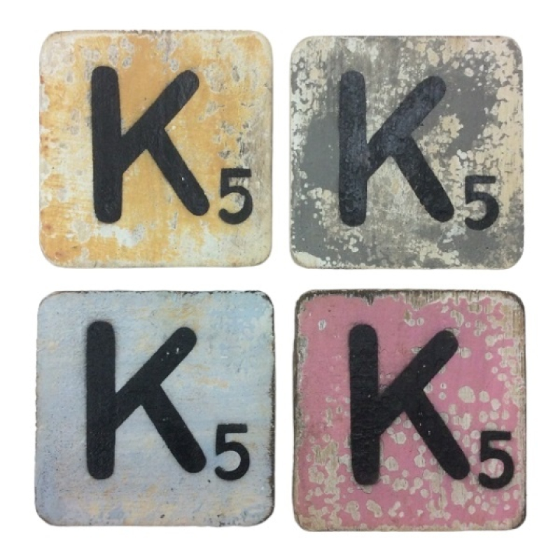 Letter K 20x20 cm