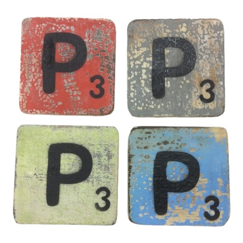 Letter P 20x20 cm
