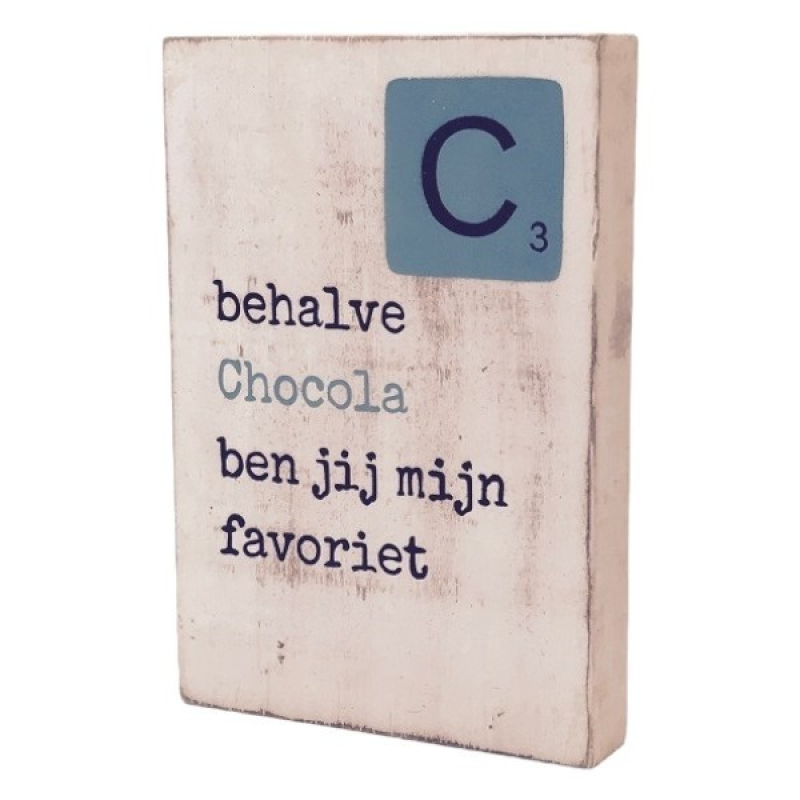 Tekstblok C "Chocola"