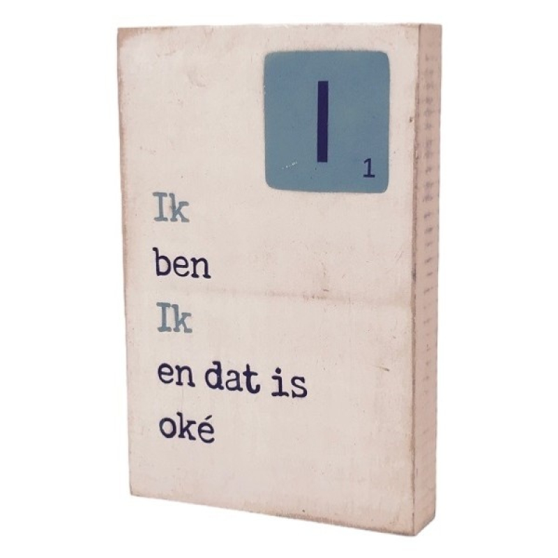 Tekstblok I "ik"