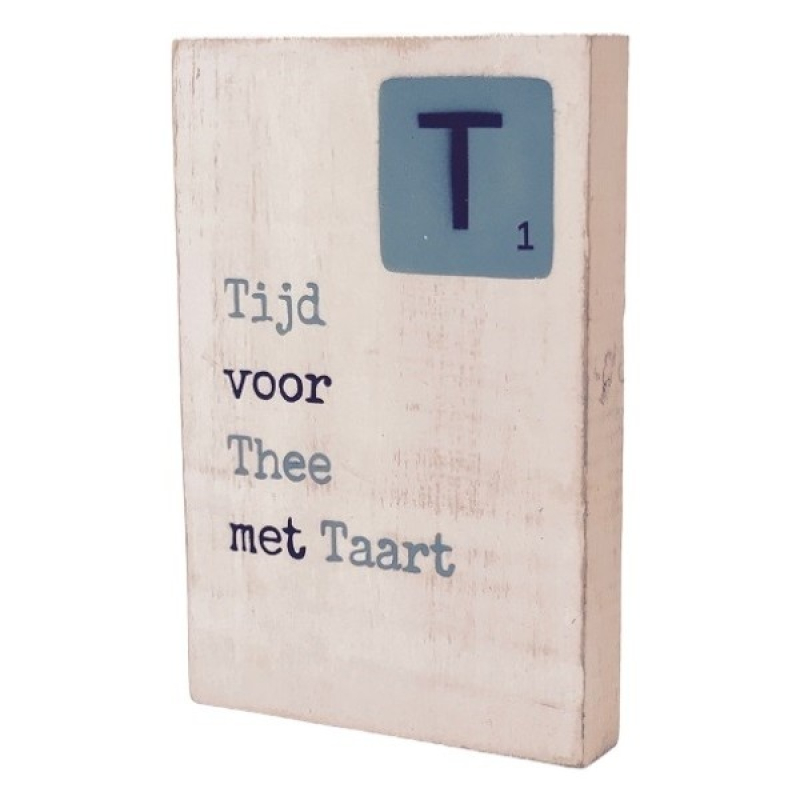 Tekstblok T "Tijd"