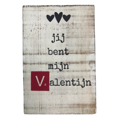 Tekstblok V "Valentijn red"