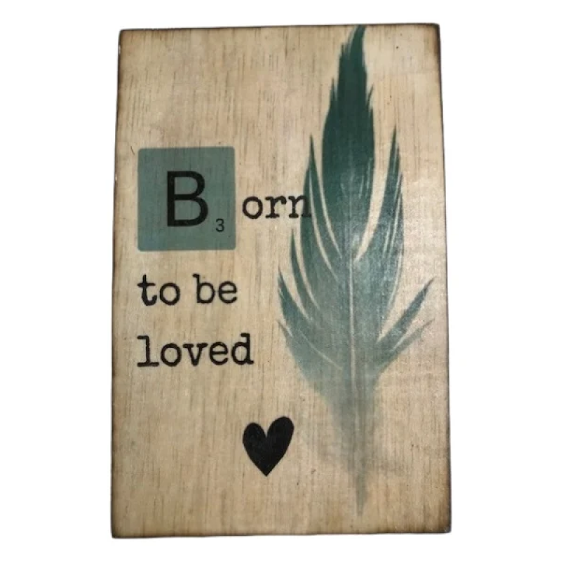 Tekstblok Geboorte "Born Jongen"