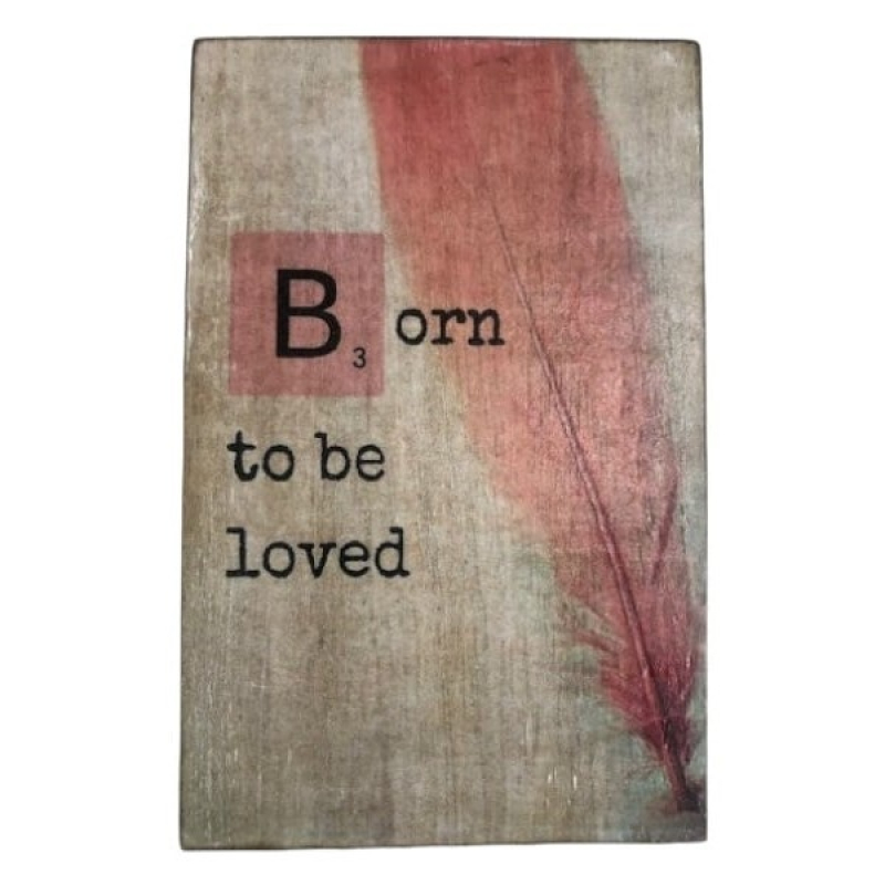 Tekstblok Geboorte "Born meisje"