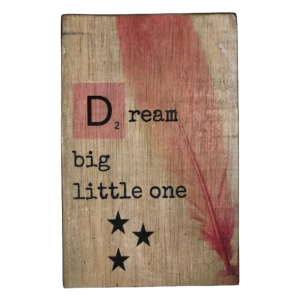 Tekstblok Geboorte "Dream meisje"