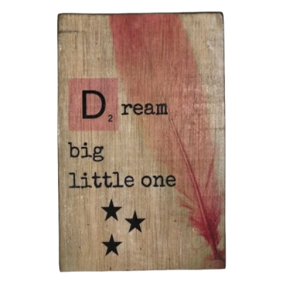 Tekstblok Geboorte "Dream meisje"